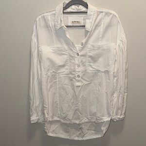 We The Free White Button-Down Shirt